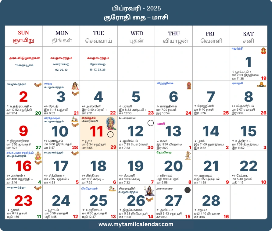 tamil-monthly-calender-February-2025